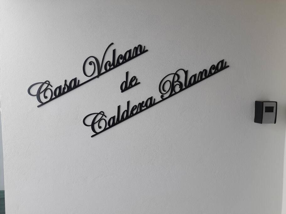 Casa Volcan De Caldera Blanca Tinguaton Buitenkant foto